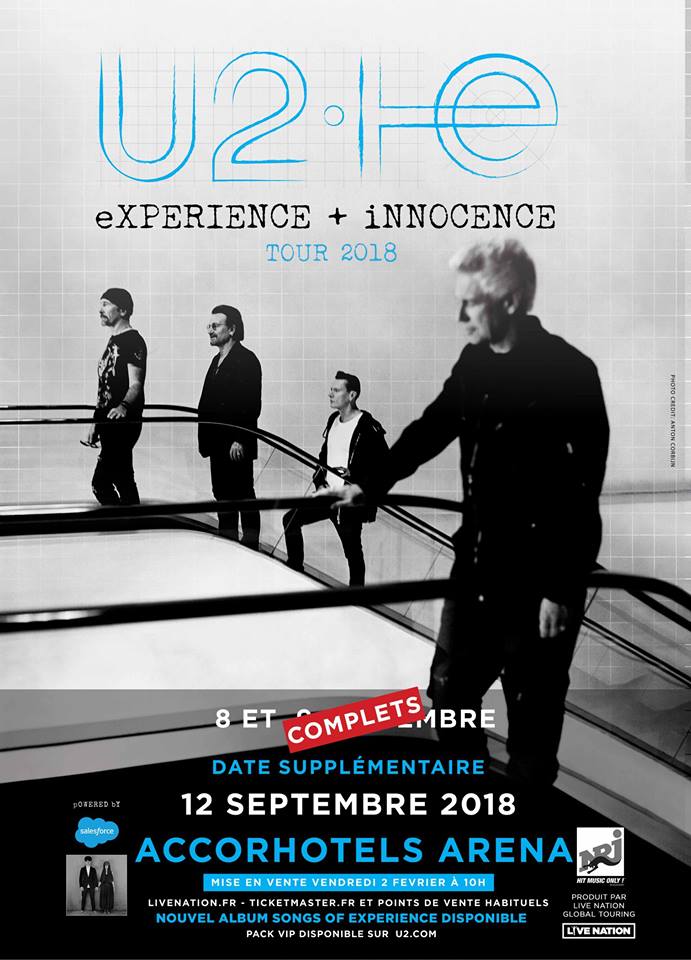 News – U2, une troisième date en France.