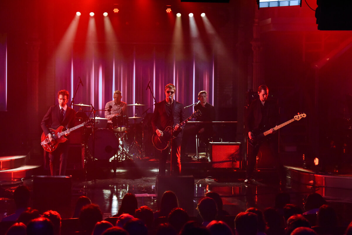 News – Interpol, The Rover – The Late Show with Stephen Colbert