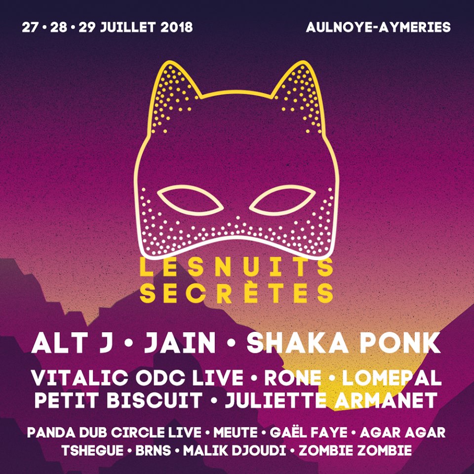 Festival – Festival Les Nuits Secrètes 2018