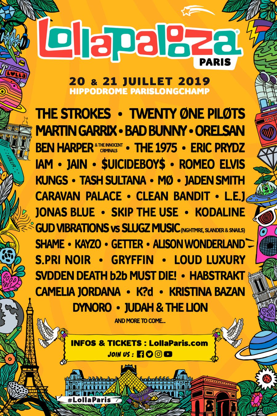 Festival – Festival Lollapalooza 2019 – Paris