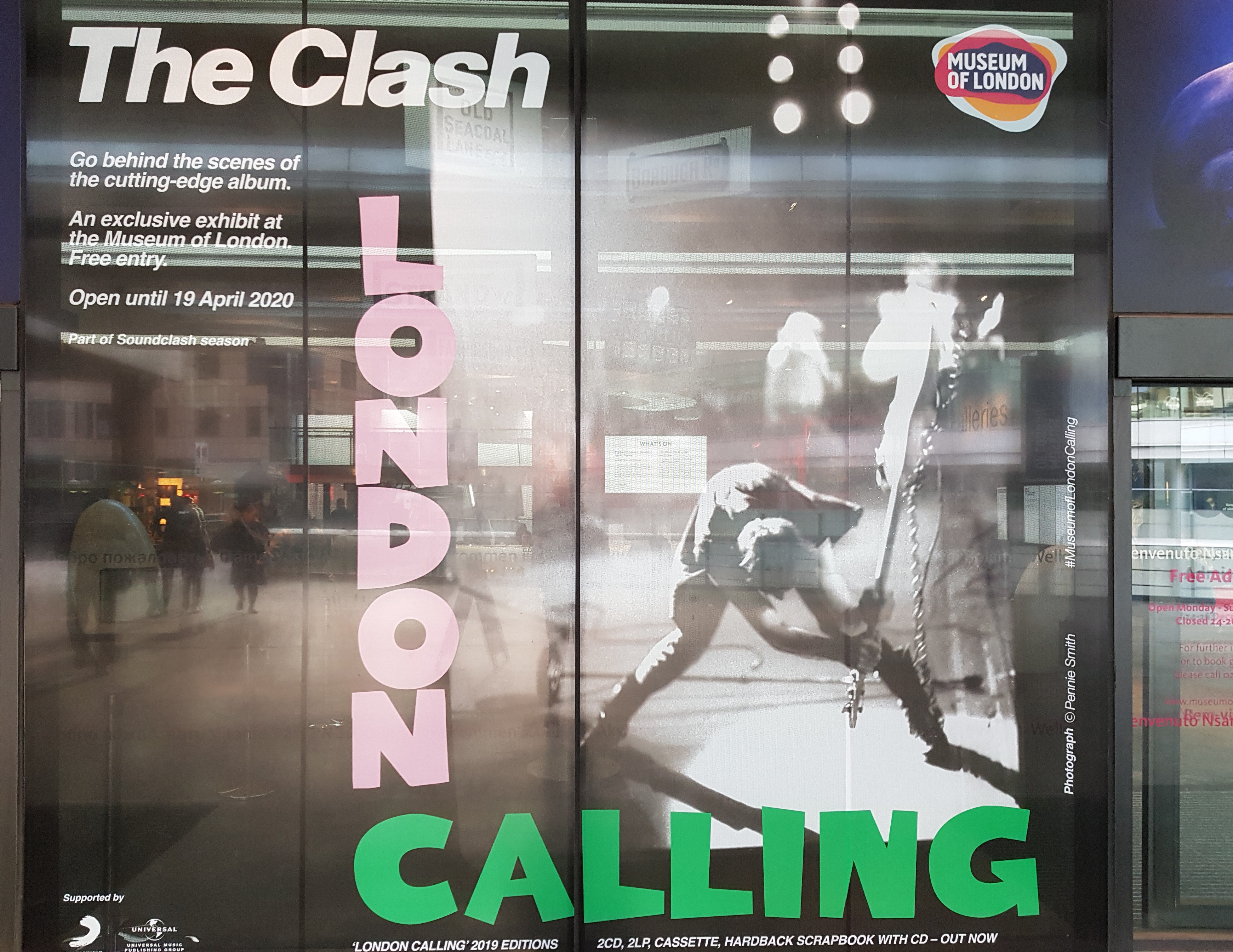 Live Report by Romu – The Clash : London Calling – London Museum – 23/12/19