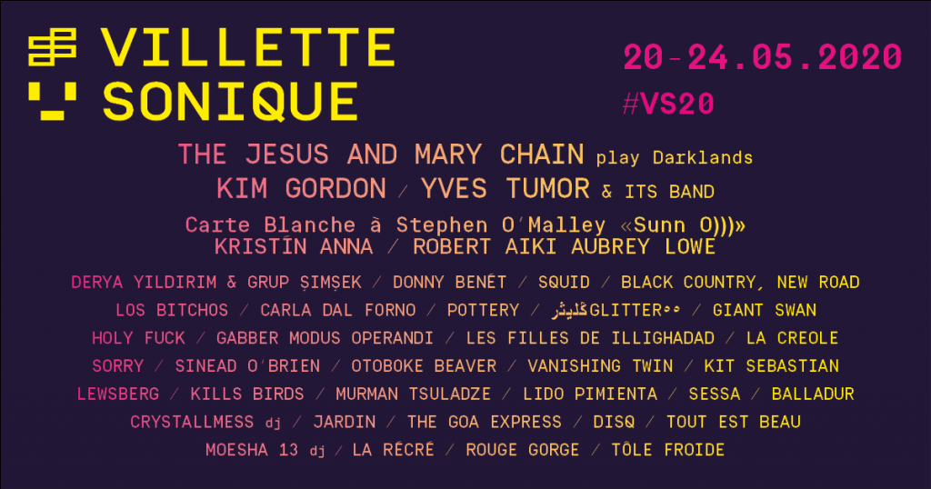 Festival – Festival Villette Sonique – 2020