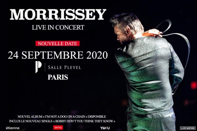 Bientot En Concert Chez Nous – Morrissey – Salle Pleyel – Report