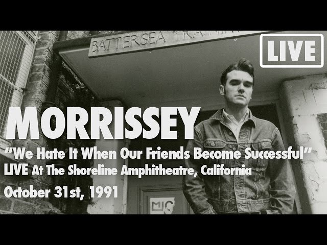 News – Morrissey – Live At The Shoreline Amphitheatre – 31/10/1991