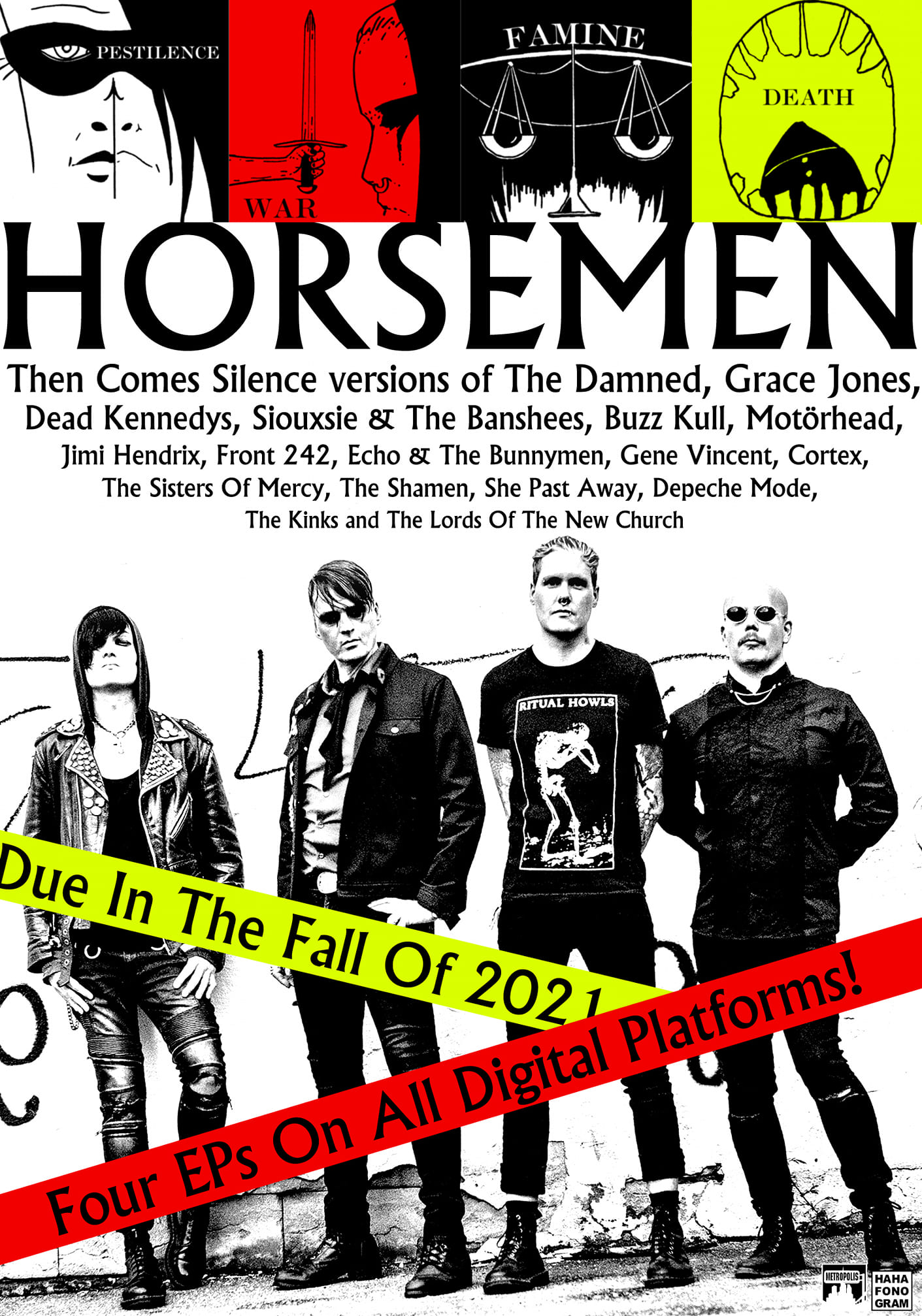 Post-punk shivers – Horsemen – Then Comes Silence – Side Project