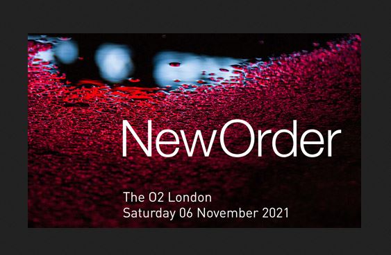 News – New Order en Livestream – O2 Arena – Londres