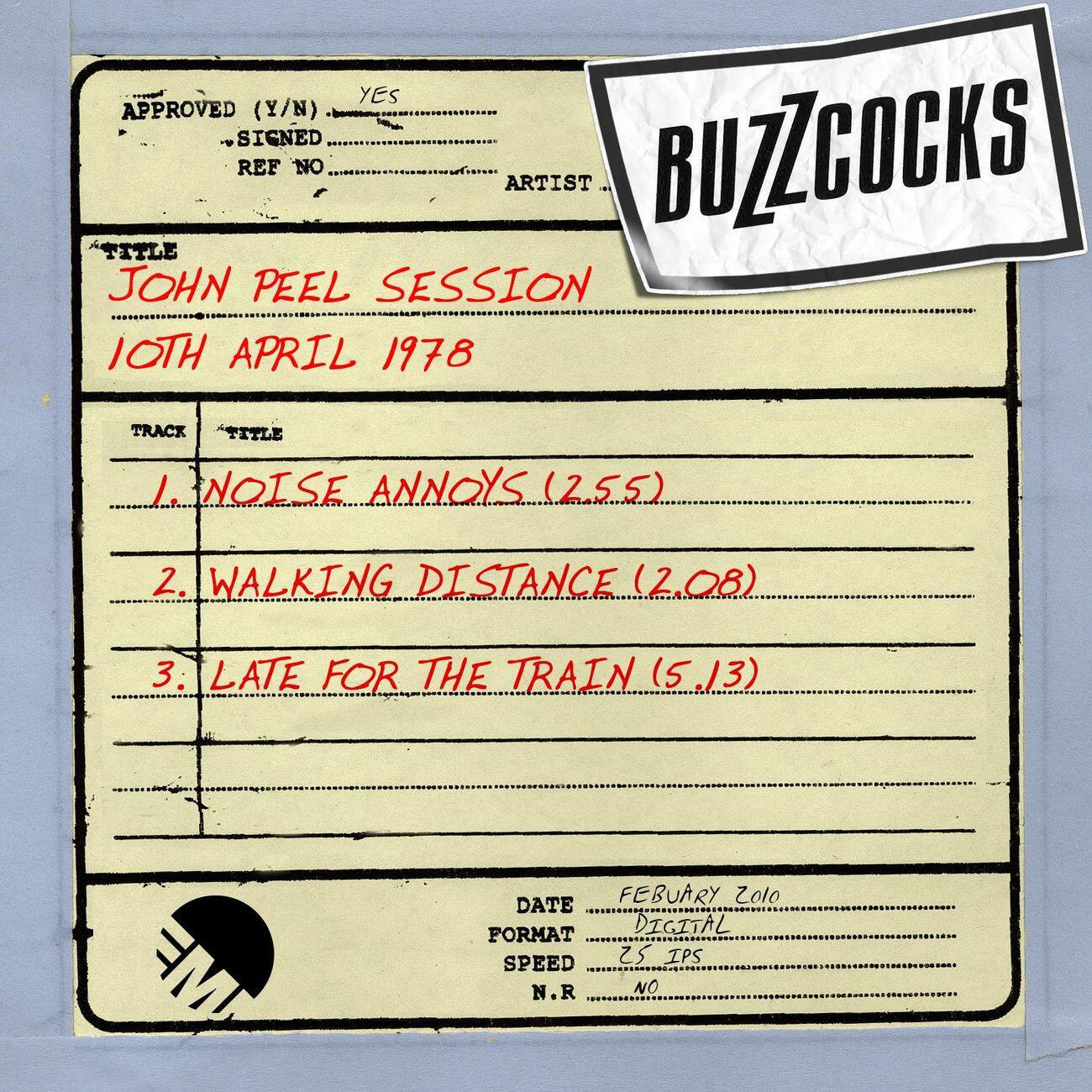 John Peel Sessions – Buzzcocks – Peel Session 1978