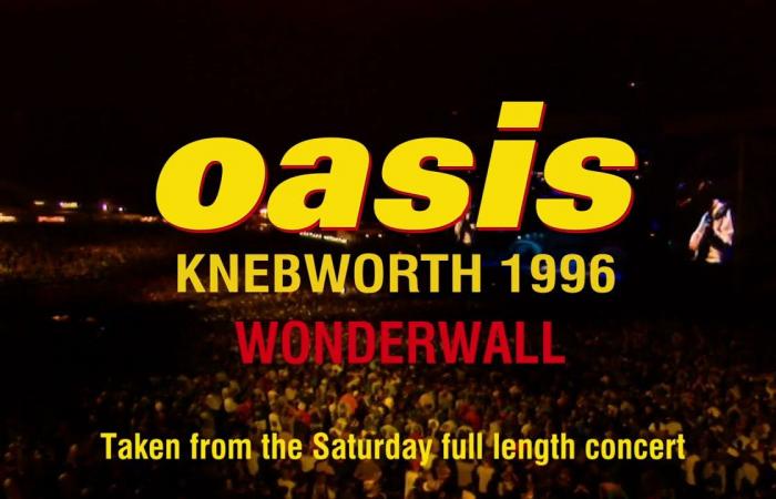 News – Oasis – Wonderwall – Live at Knebworth
