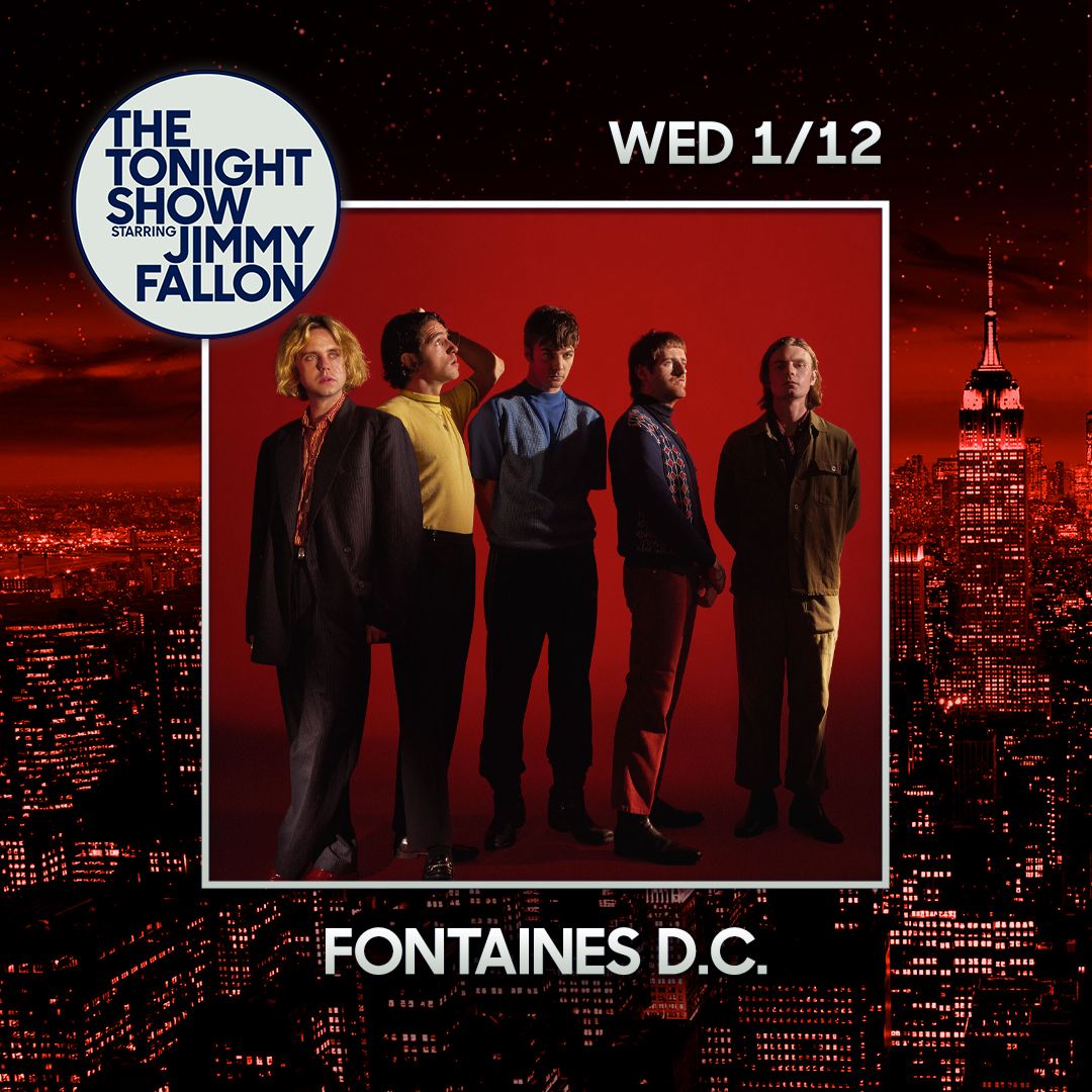Le Live de la semaine – Fontaines D.C. – Jackie Down the Line – The Tonight Show Starring Jimmy Fallon
