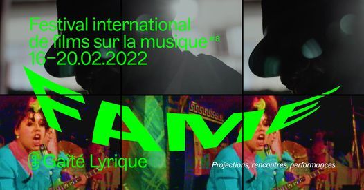 Festival – FAME 2022 – Festival international de films sur la musique – Paris