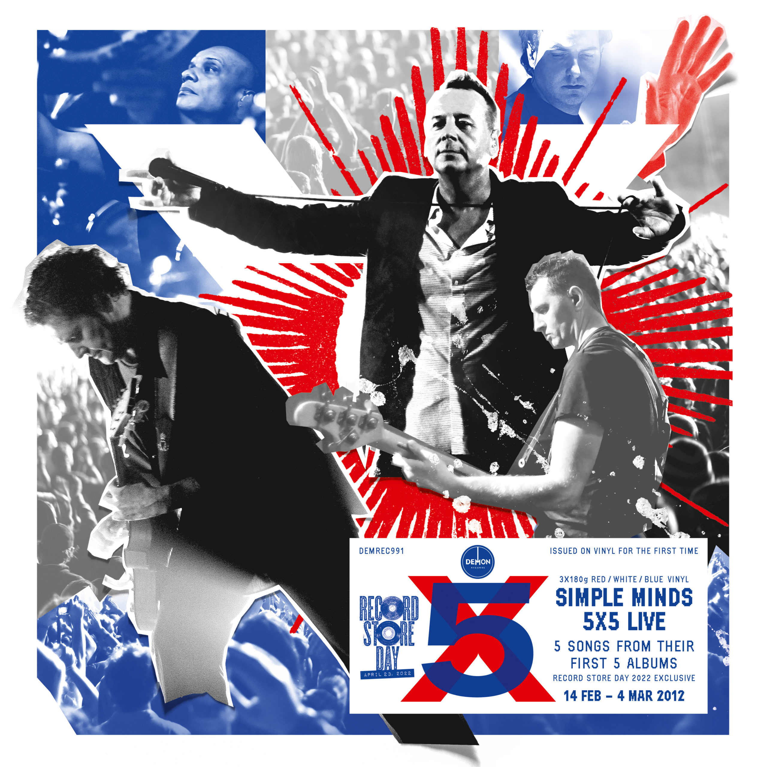 News – Simple Minds – 5X5 Live – Record Store Day