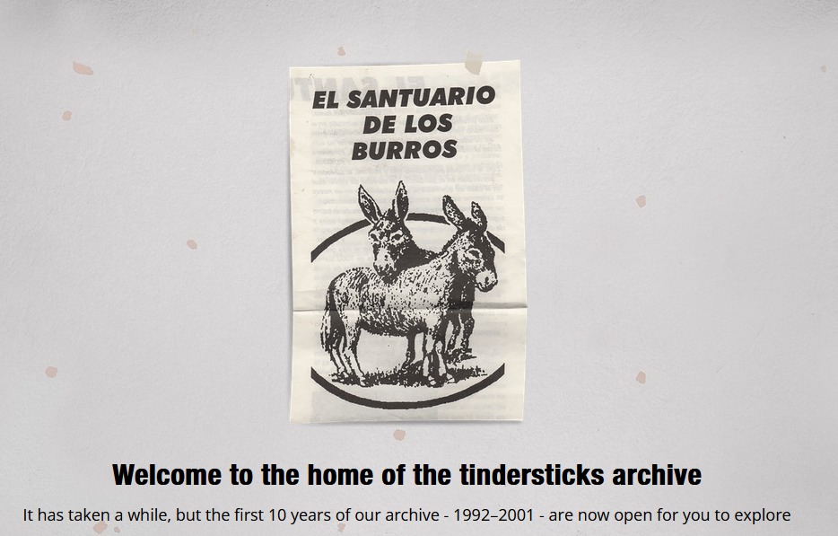 News – Tindersticks – The Tindersticks Archive