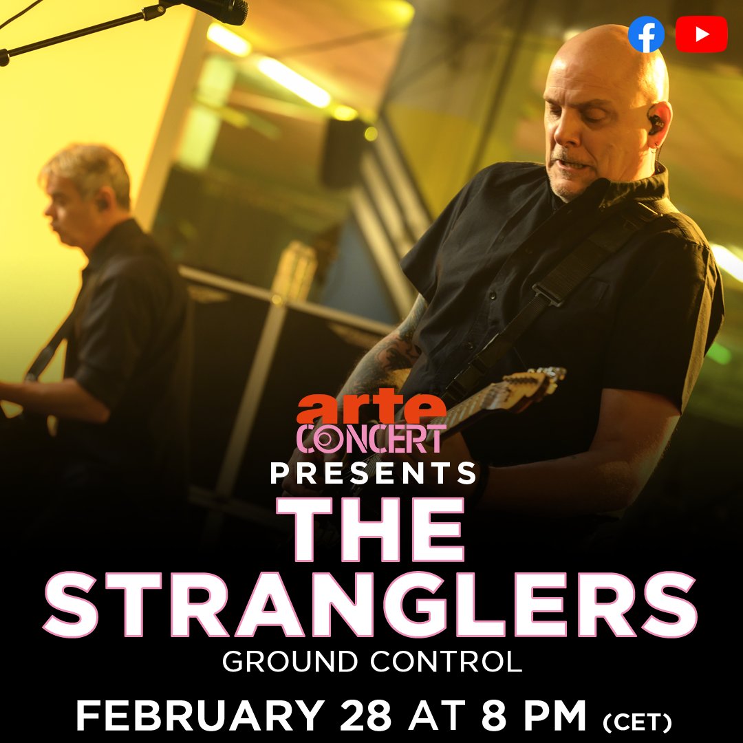 Le Live de la semaine – The Stranglers – Ground Control – @ARTE Concert