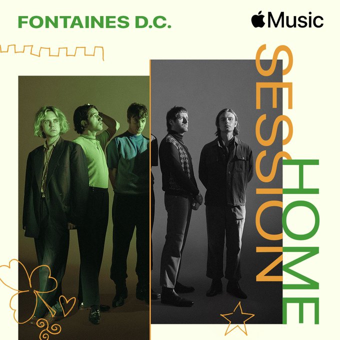 News – Fontaines D.C. – One (U2 cover) – Apple Music Home Session Vol.2