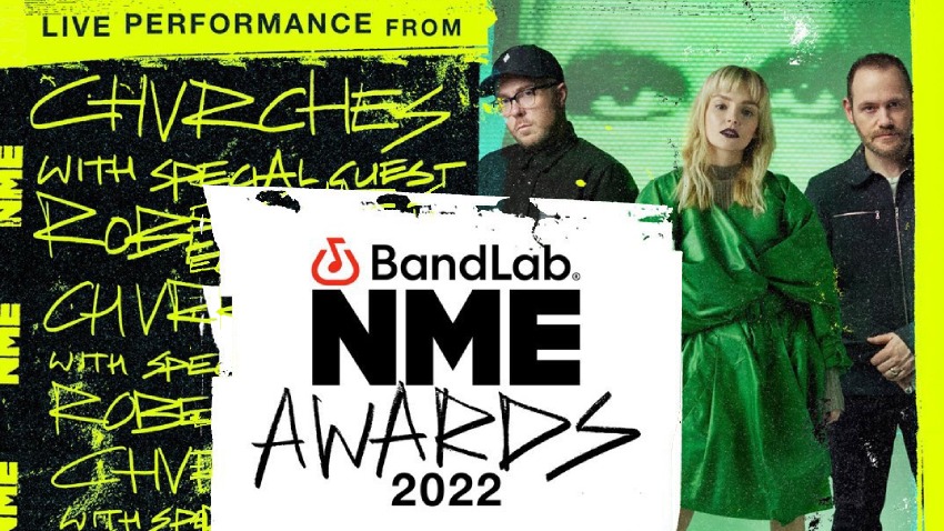 Le Live de la semaine – Chvrches and Robert Smith – Live at the BandLab NME Awards 2022