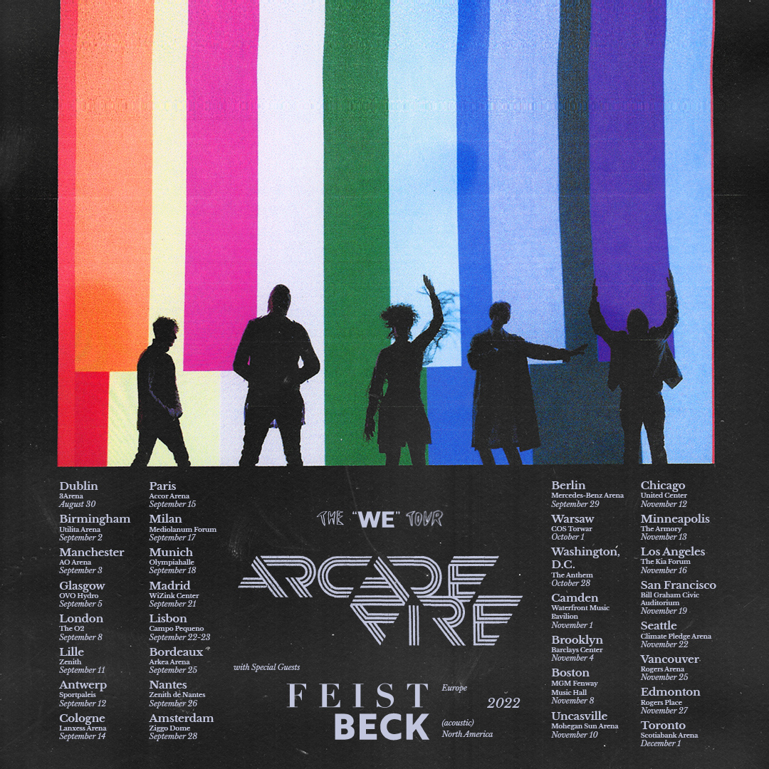 Bientôt En Concert Chez Nous – Arcade Fire en tournée