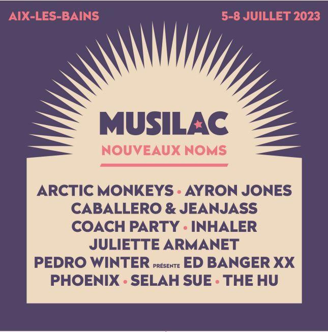 Festival – Festival Musilac d’Aix-les-Bains 2023