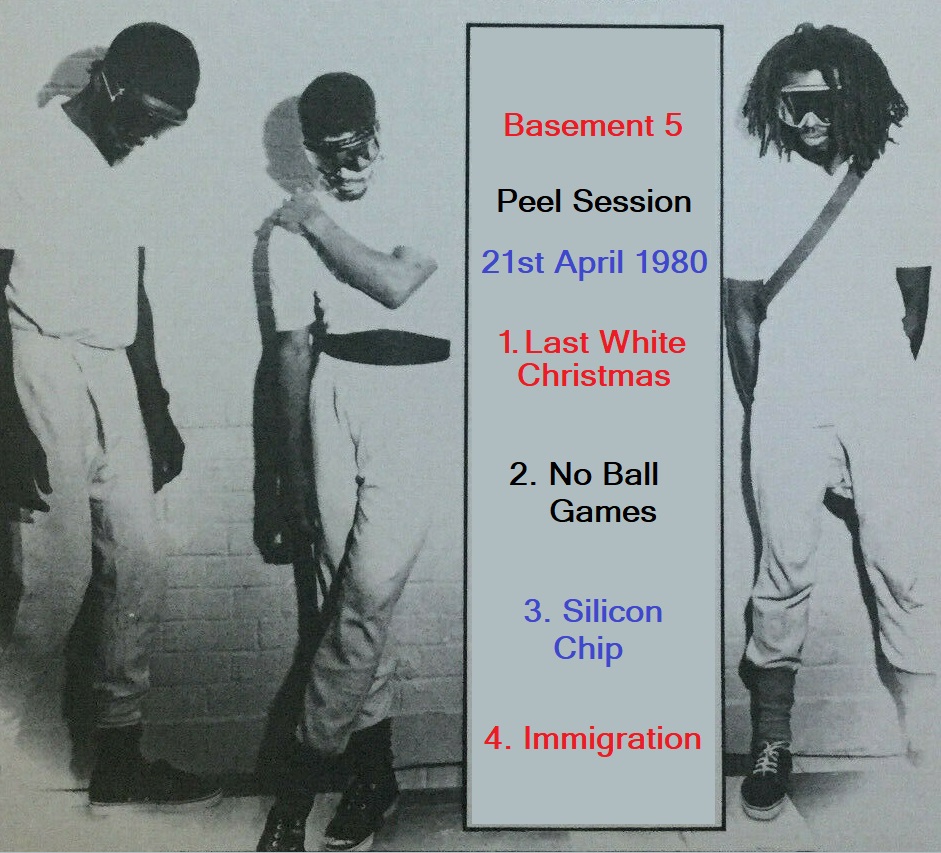 John Peel Sessions – Basement 5 – Peel Session 1980