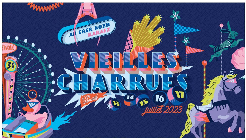 Festival – Les Vieilles Charrues – Programmation 2023