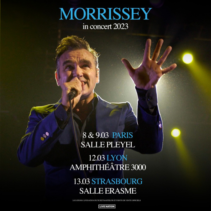 Bientôt En Concert Chez Nous – Morrissey en tournée 2023