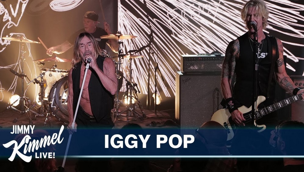 Le Live de la semaine – Iggy Pop and the Losers – Frenzy – Jimmy Kimmel Live