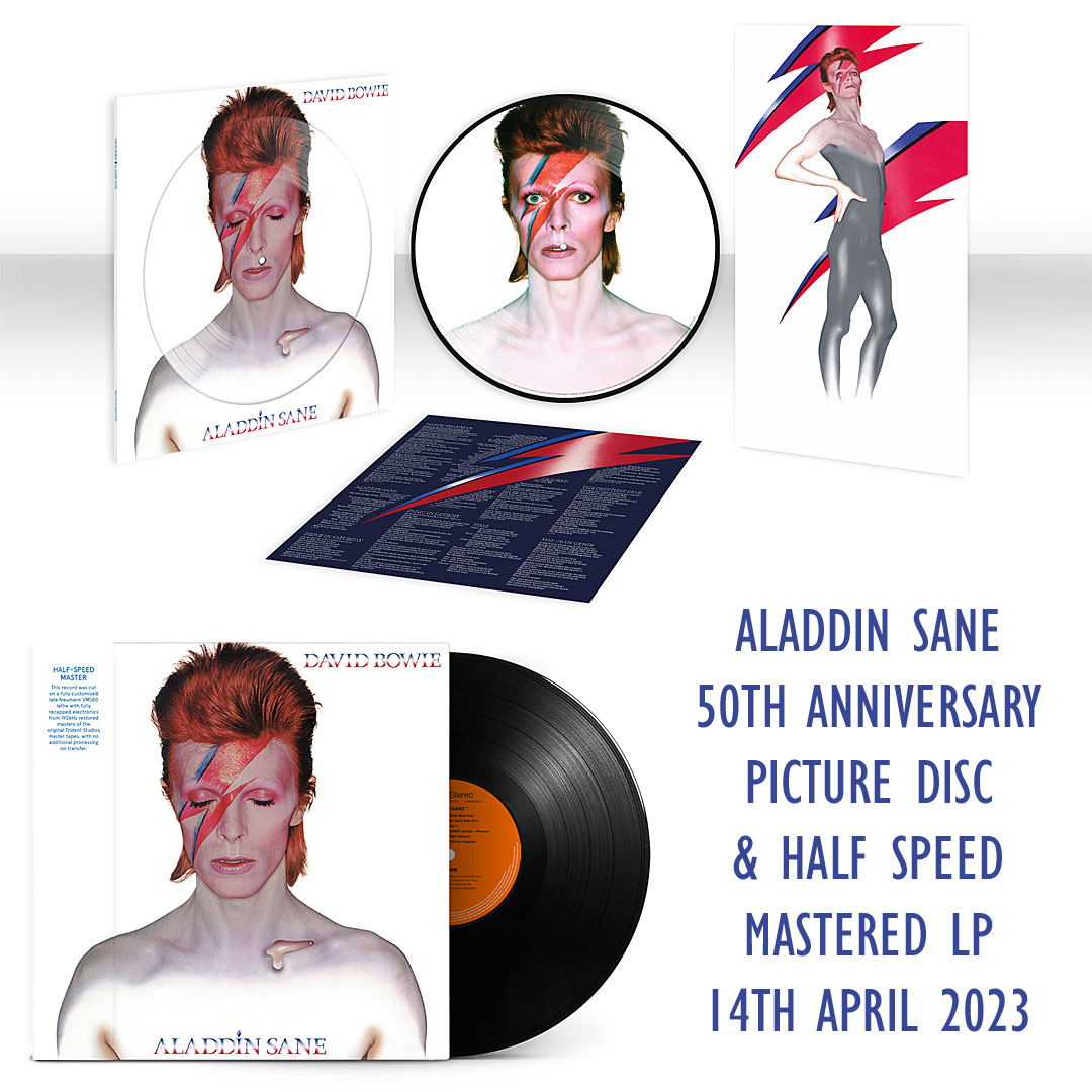 News – David Bowie – Aladdin Sane – 50th Anniversary