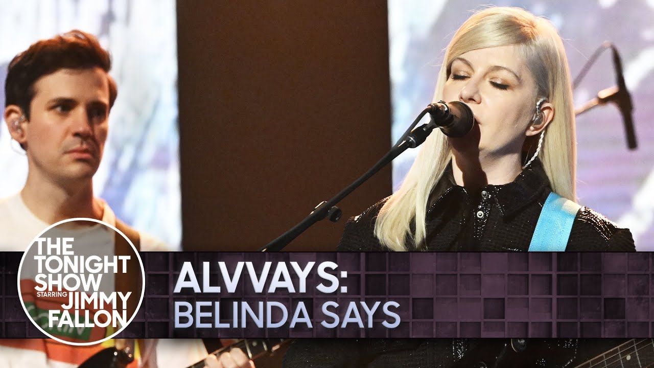 Le Live de la semaine – Alvvays – Belinda Says – The Tonight Show Starring Jimmy Fallon