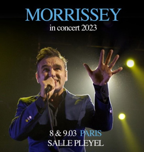 Live Report by Romu – Morrissey – Salle Pleyel – Paris  – 09/03/23
