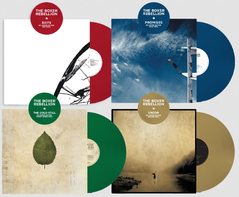 News – The Boxer Rebellion – Limited Colour Vinyl Editions