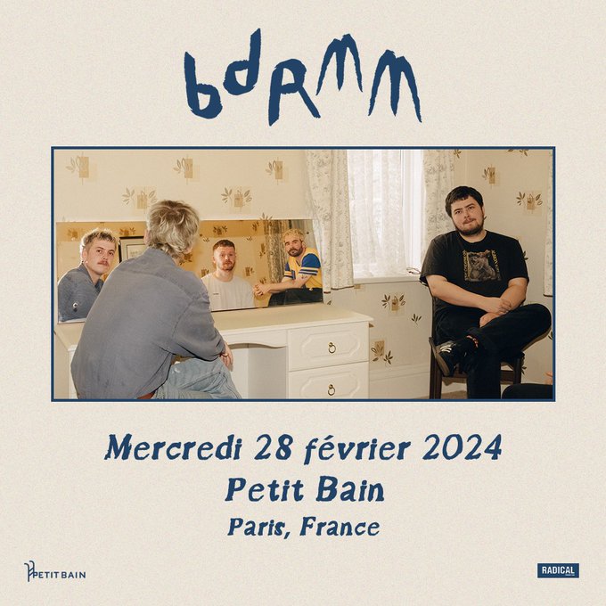Bientôt En Concert Chez Nous – bdrmm – Paris 2024