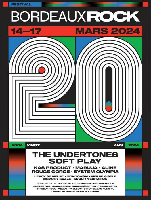 Festival – Bordeaux Rock #20 – 2024
