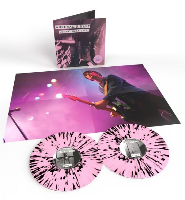 News – Johnny Marr – Adrenalin Baby – Pink Splatter Double Vinyl