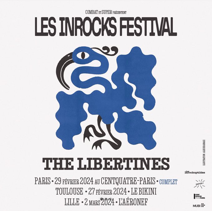Live Report by Tuco – The Libertines – Les Inrocks Festival 29/02/24 – Paris