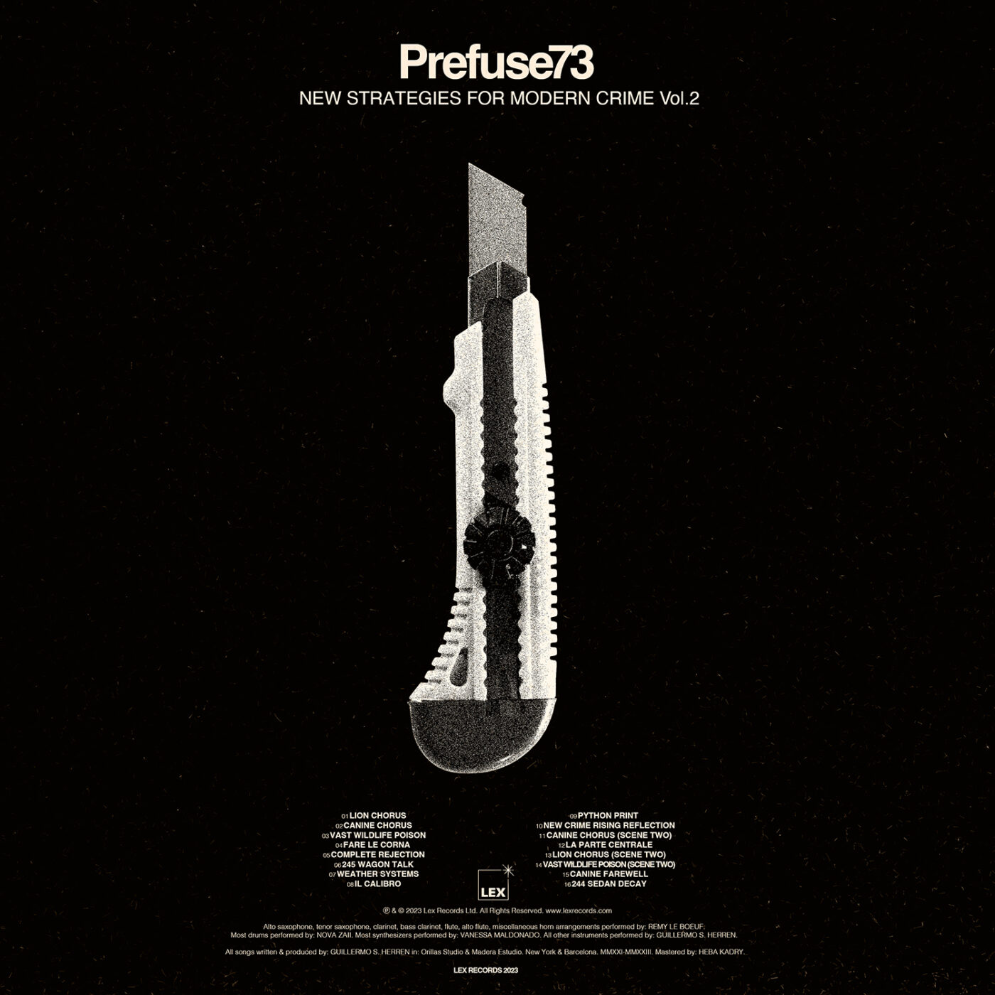 Electro News @ – Prefuse 73 – New Strategies For Modern Crime Vol. 2