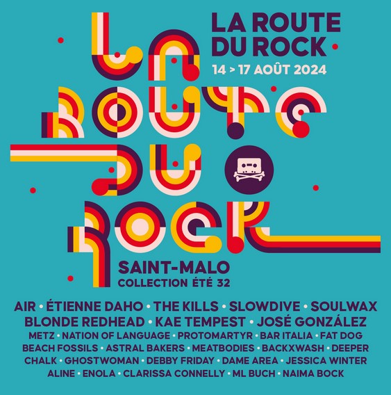 Festival –  La Route du Rock Collection Été – Programmation 2024