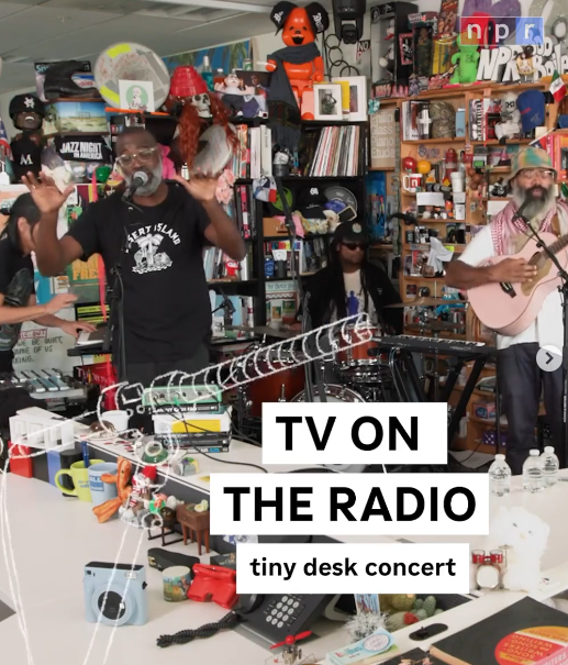 Le Live de la semaine – TV On The Radio – Tiny Desk Concert 2024