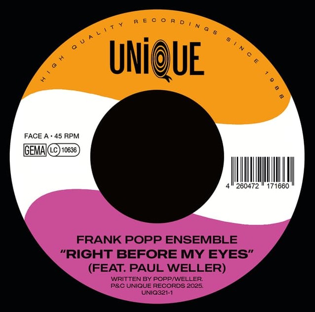 News – Frank Popp Ensemble – Right Before My Eyes feat: Paul Weller
