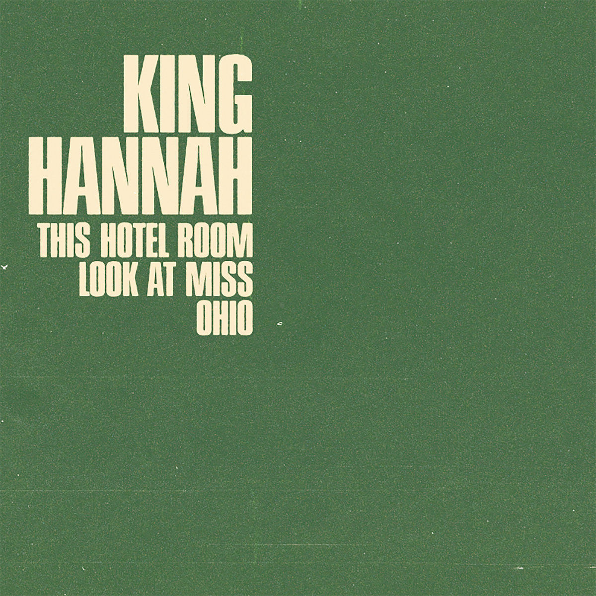 News – King Hannah – This Hotel Room